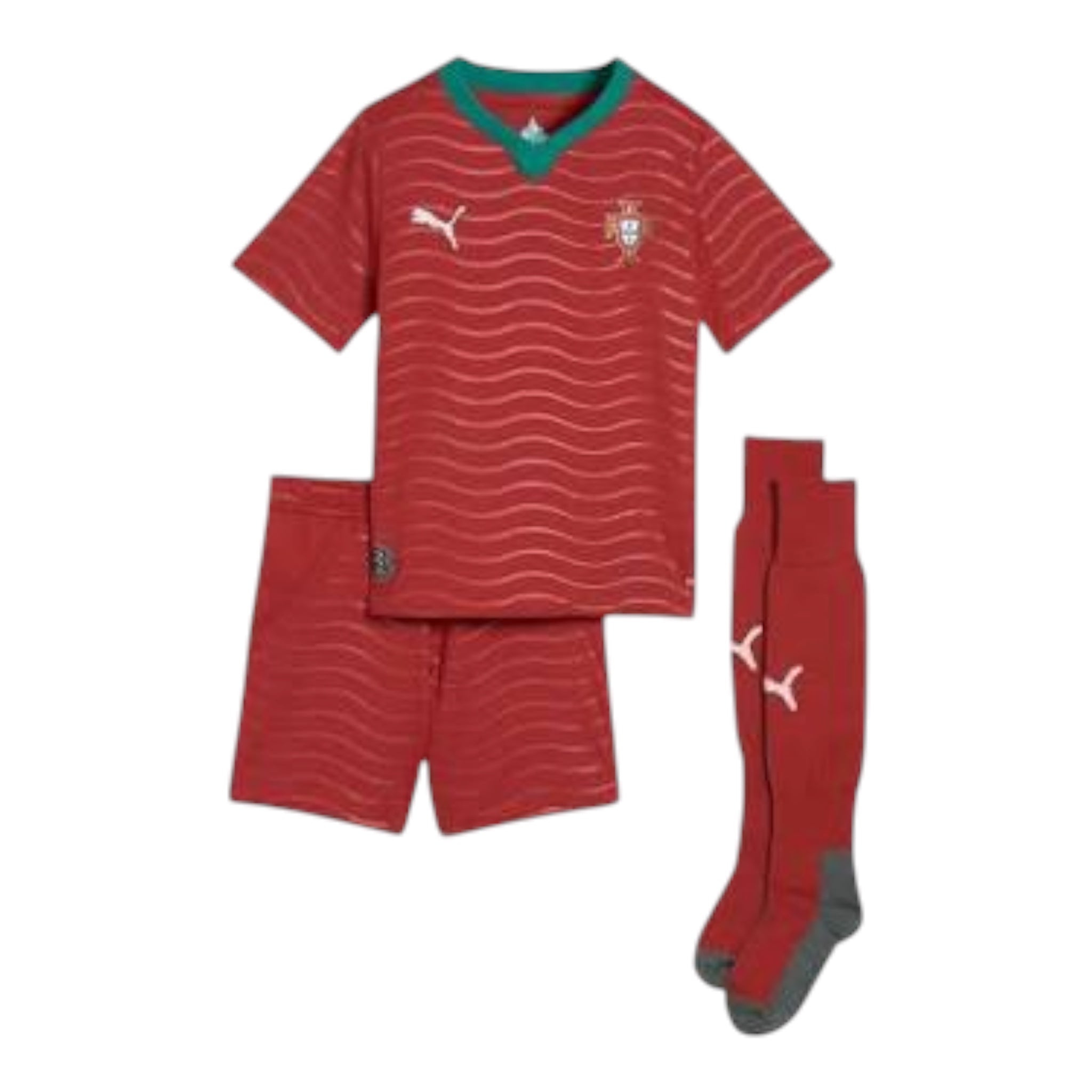 Portugal Home Kids Kit World Cup 2026