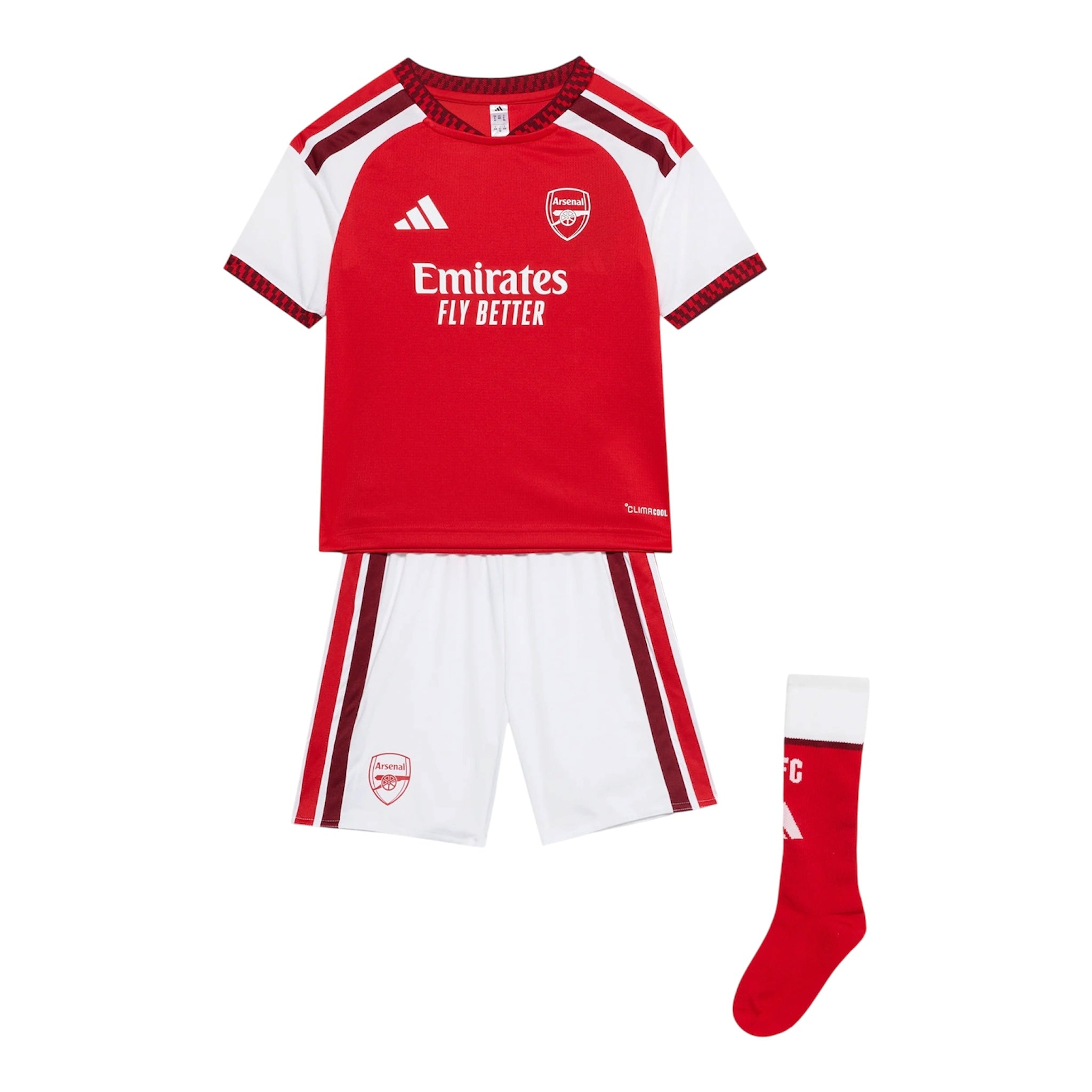 Arsenal Kids Home Kit 26/27
