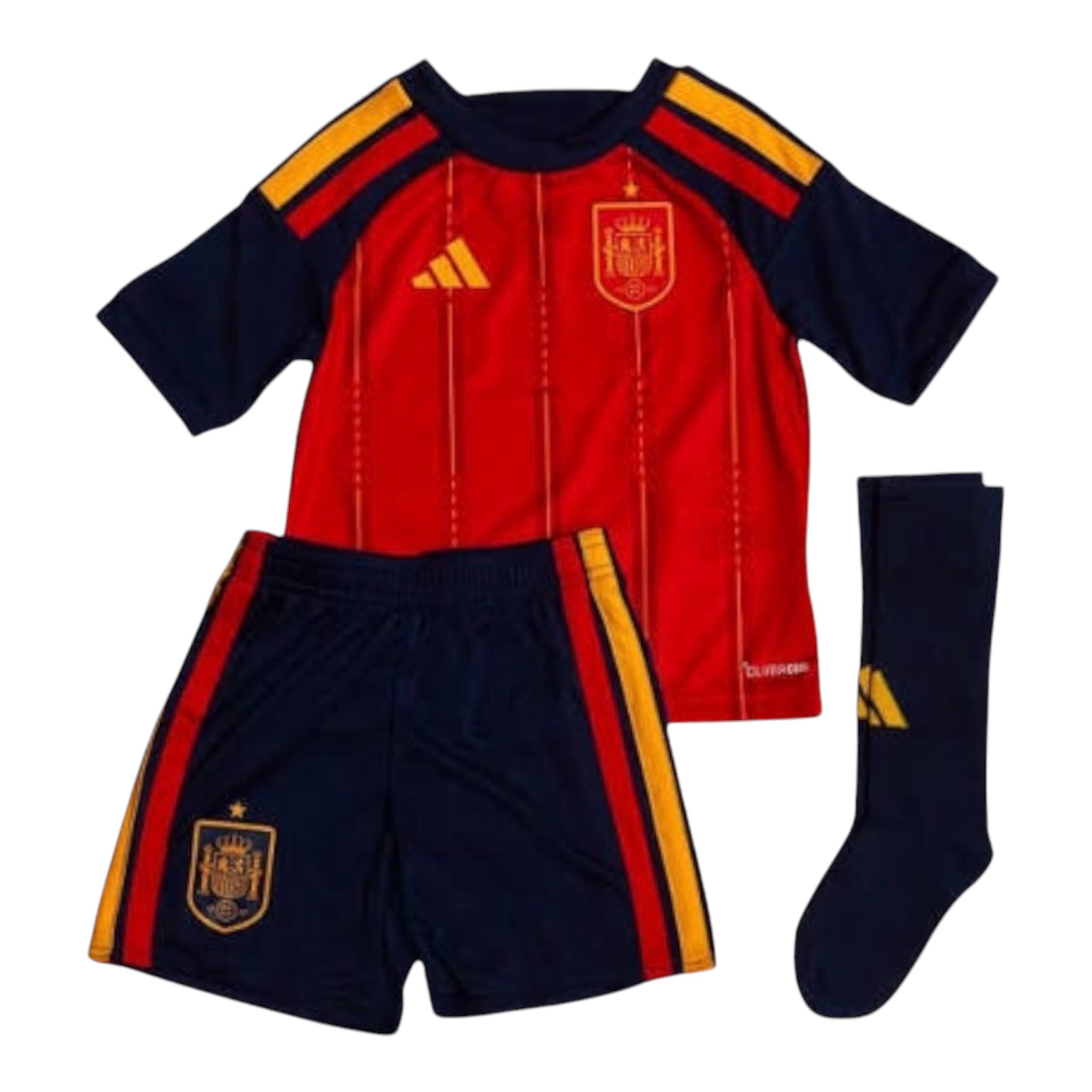 Spain Kids Home Kit - World Cup 2026